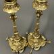 Pair of Art Nouveau Candlesticks (1900)in bronze