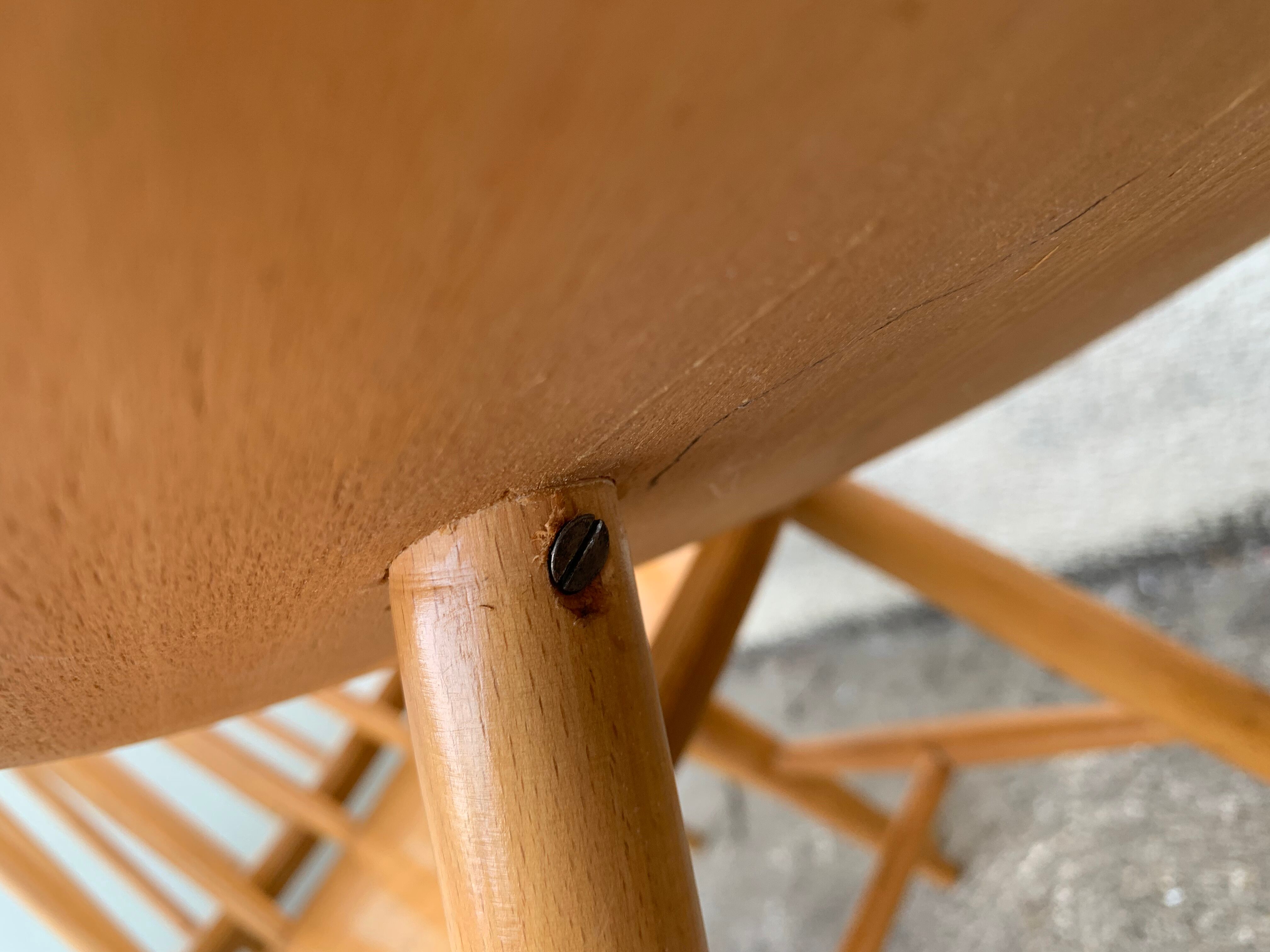 Chaises scandinaves Pinnstol ZPM Radomsko 1950