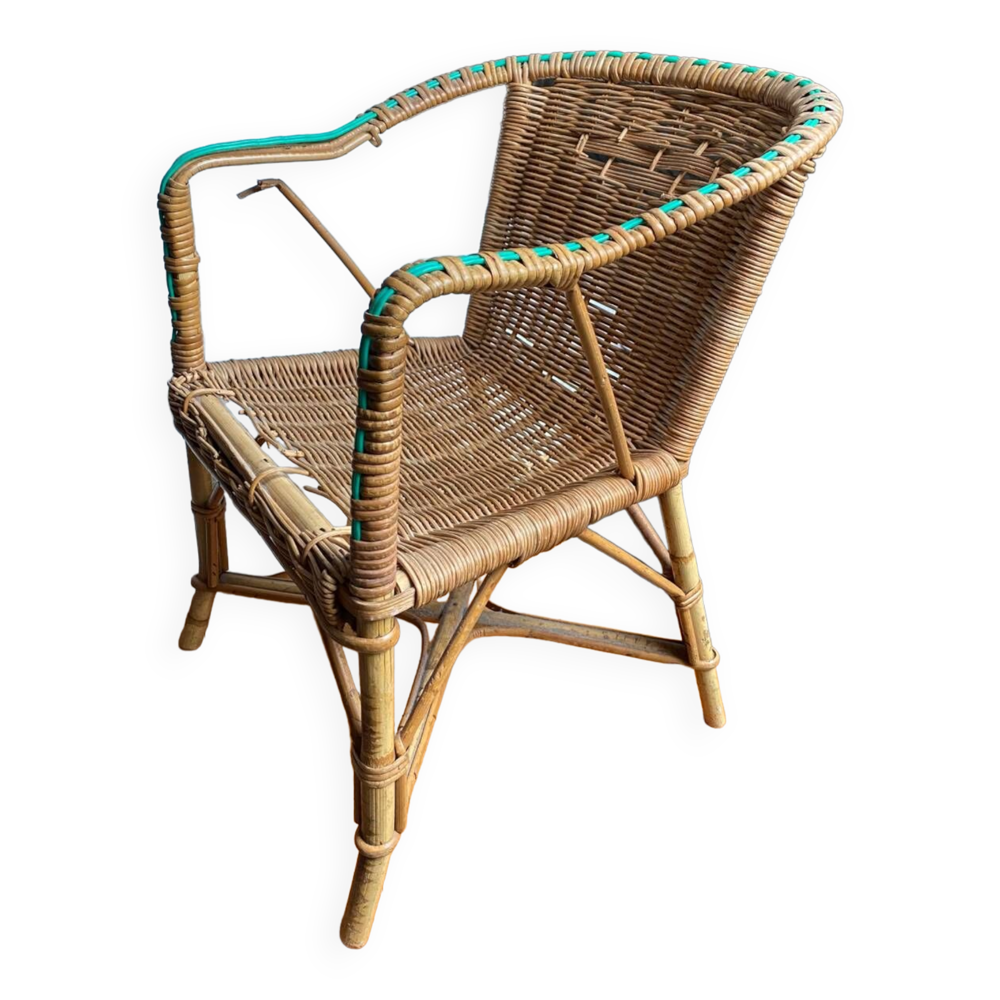 Children's rattan chair