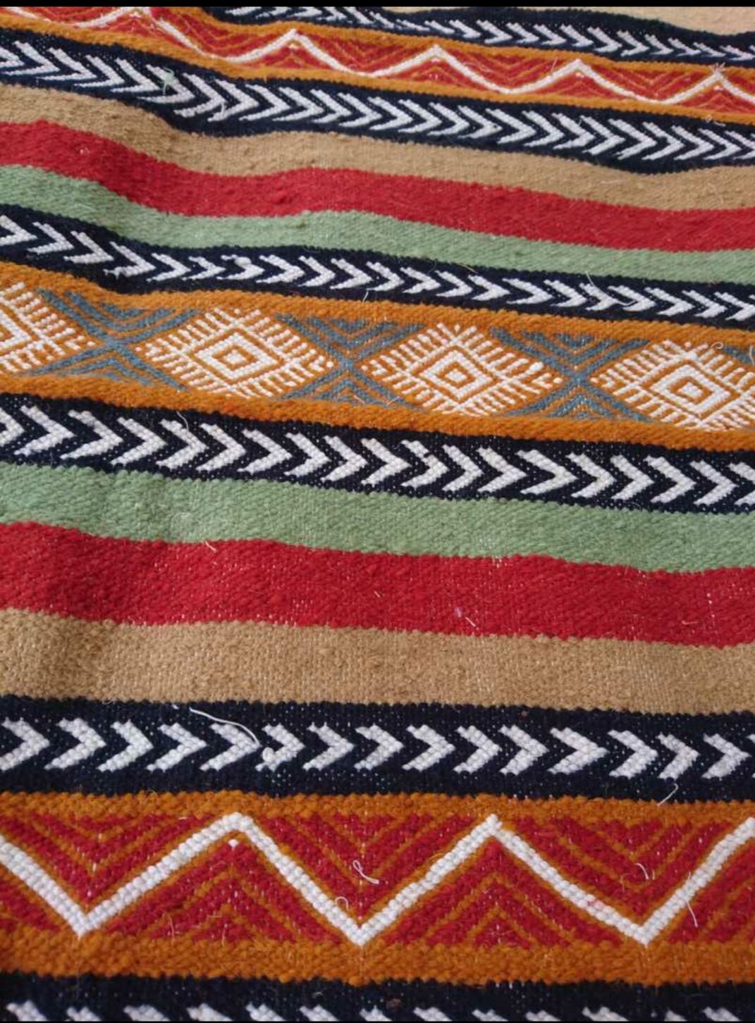 Carpet Berber kilim multicolor handmade 146x100cm