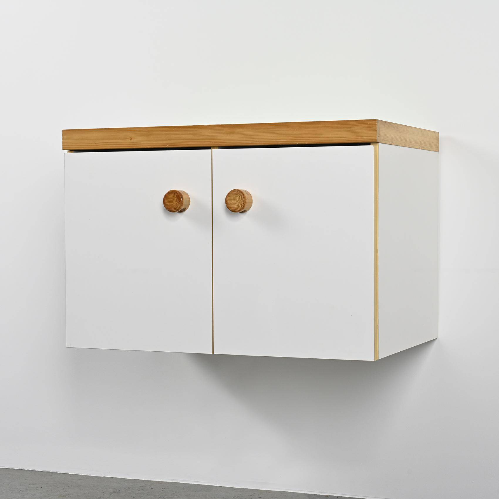 Les Arcs two-door sideboard by Charlotte Perriand