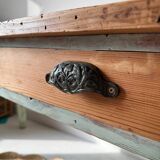 Weathered farm table