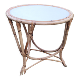 Rattan coffee table