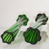 Pair of Murano glass soliflores