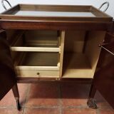 vintage mahogany serving table
