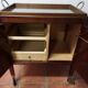 vintage mahogany serving table