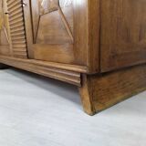 Brutalist art deco sideboard