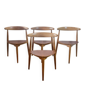 Ensemble de quatre chaises - hans wegner