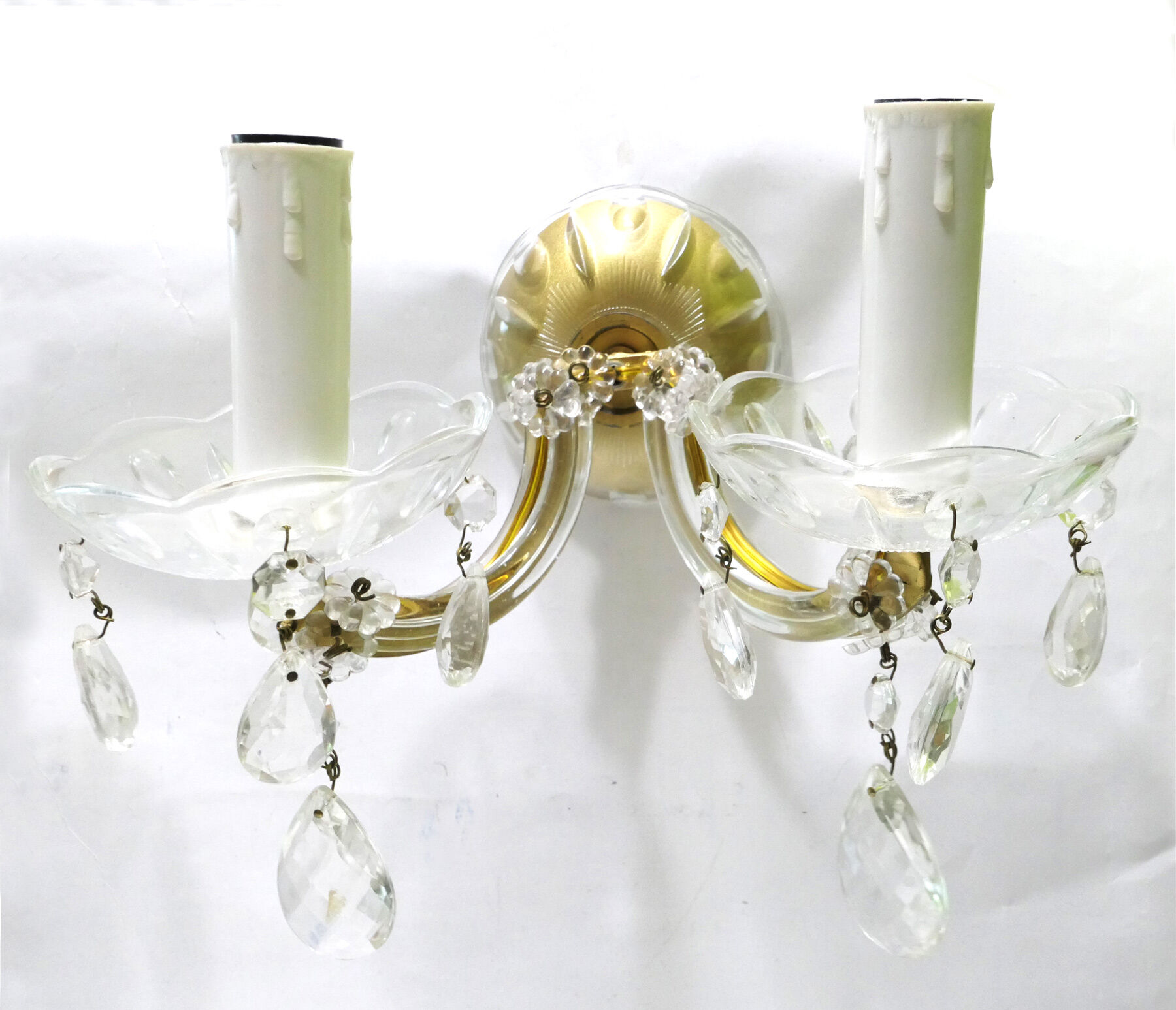 Pair of wall lamps