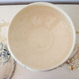 Soup bowl or salad bowl model Pornic, H. Boulenger & Cie, Terre de Fer, French manufacture