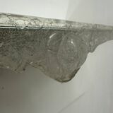 Lucite wall console table with mirror , 1970s