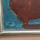 Swedish Oil on Canvas – “Abstract Composition” – Dated 1966 – Vintage