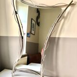 Miroir forme libre 1970 Italie, 98x66 cm
