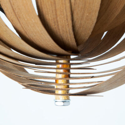 Suspension bois spirale cinétique