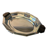 Art Deco plate Durousseau & Raynaud Silver-plated Rooster hallmark 15g