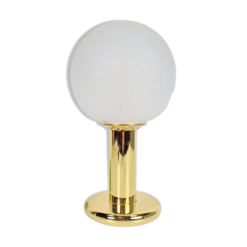 Vintage Sphere Table Lamp in Brass by Targetti Sankey, Italy, 1960s