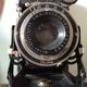 Zeiss Ikon bellows camera with its saddlebag