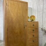 Asymmetrical wardrobe from the 1950s