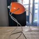 Orange metal lamp