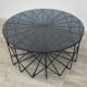 Bolia Vitro Ø90 coffee table in glass