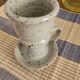 Pyrite stone candlestick by Gustave Tiffoche