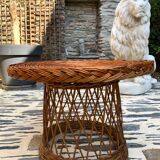 Garden lounge in rattan 1970