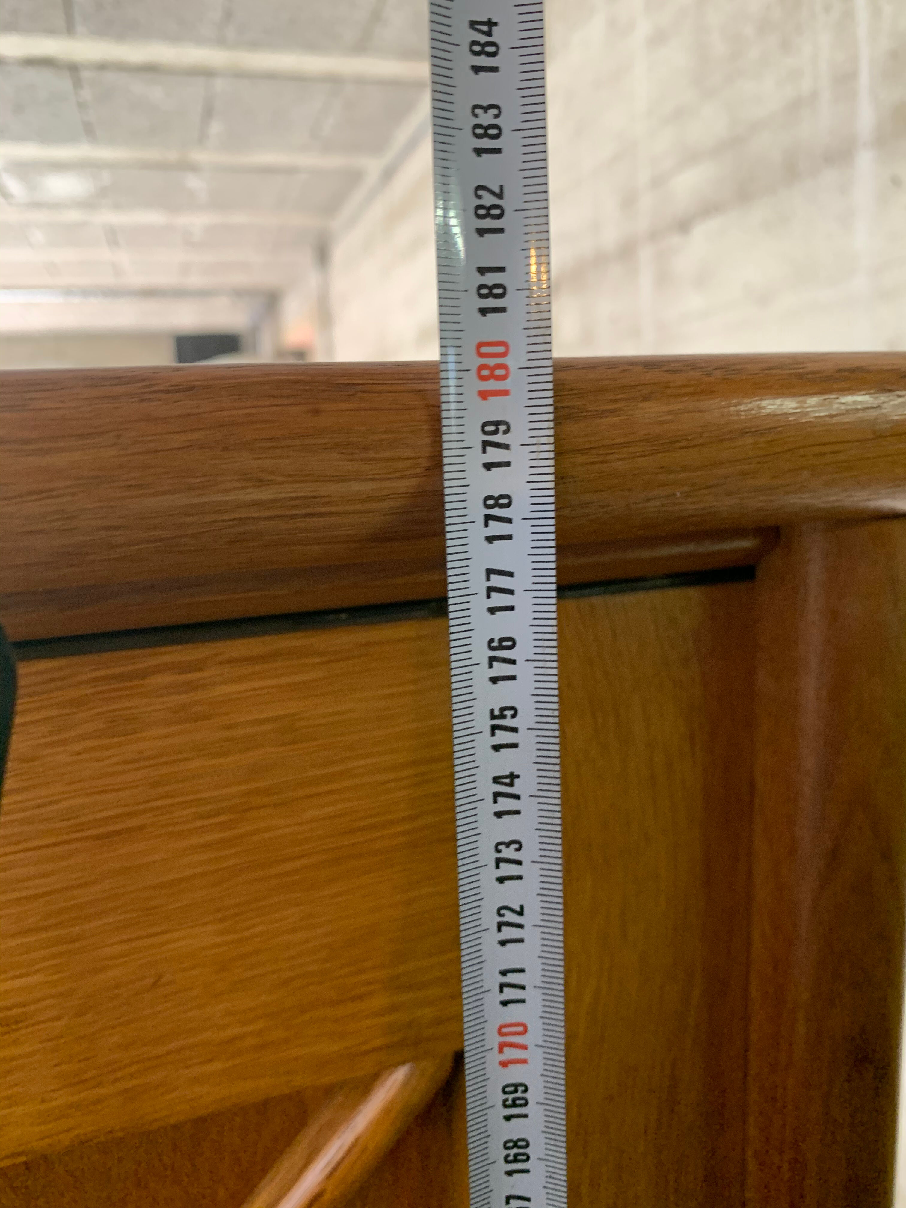 Laundry cabinet - oak closet in 50 years