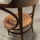 Office chair Baumann 1914 curved wood