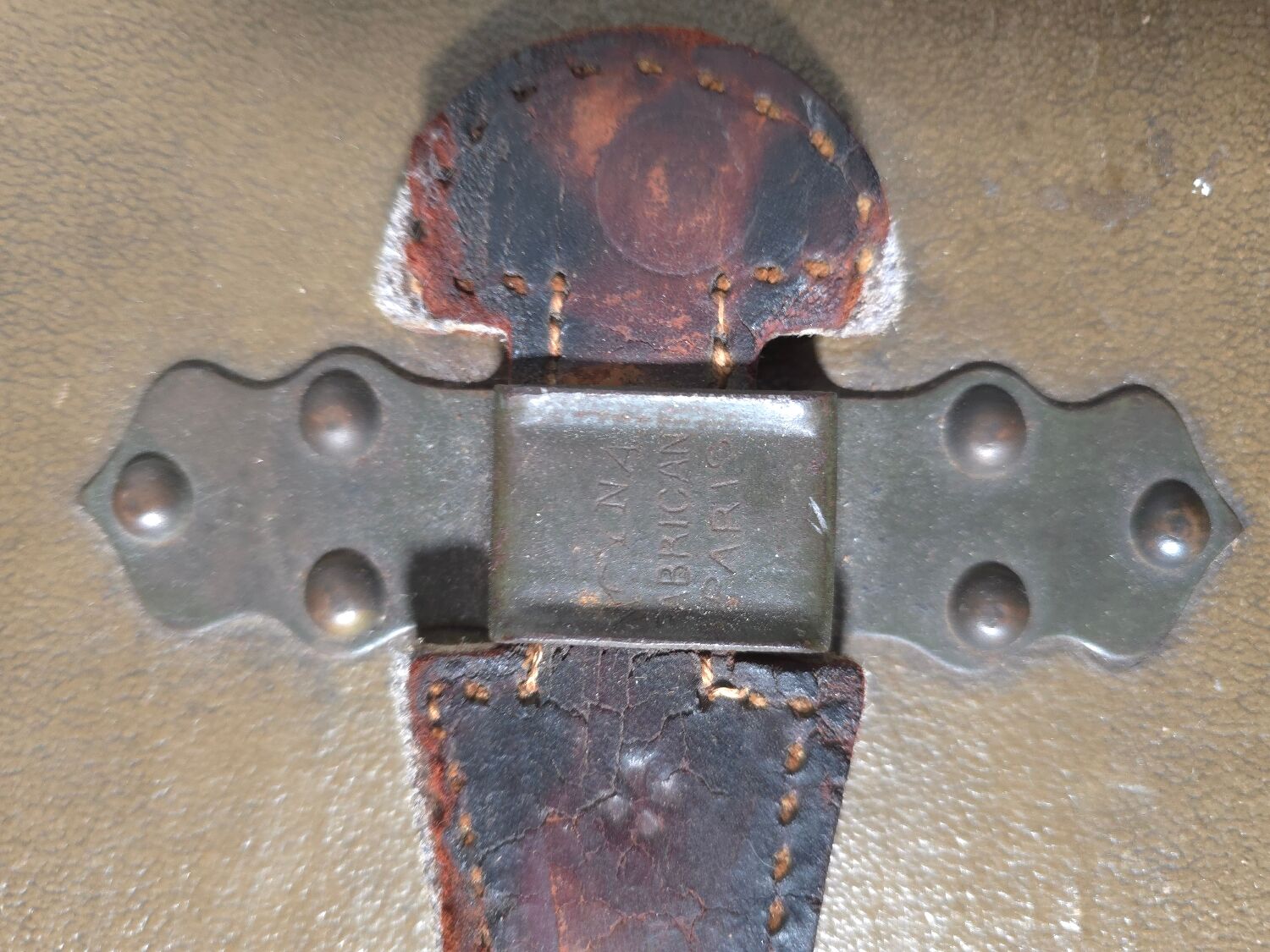 Moynat Paris travel trunk from the early 20th century.