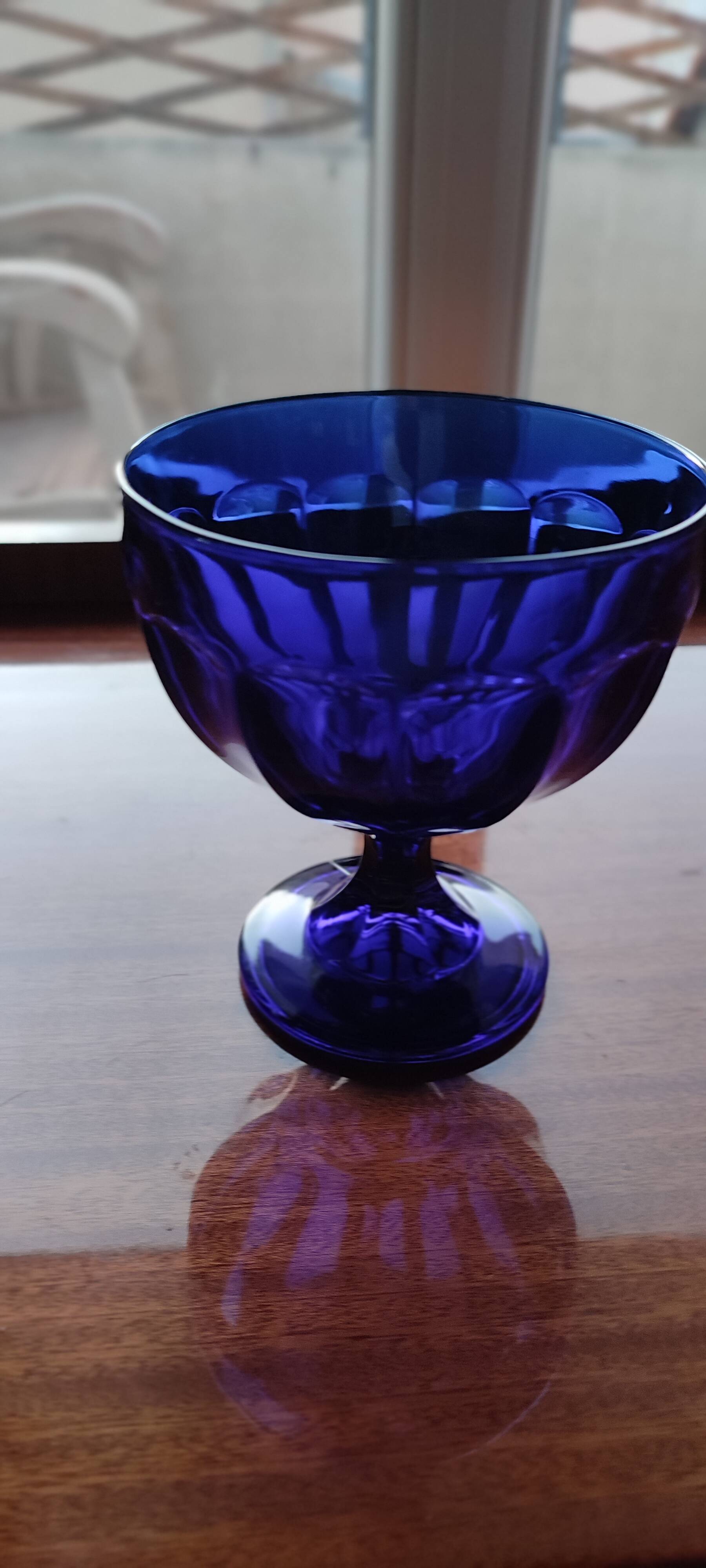 Vintage blue bowl