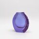Murano Vase Alexandrite Mandruzzato Neodymium Brutalist Bark 13.5