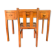 Bureau d’enfant avec sa chaise epoque art deco