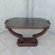 Table basse Art Déco en bois sculpté