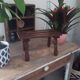 Vintage stool carries plant 70s/80s