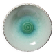 Large glazed terracotta fruit bowl Westraven Utrecht vintage 1970s