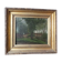Landscape oil on monogram signature panel