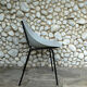 Pierre Guariche grey shell chair for Meurop 1950s-60s