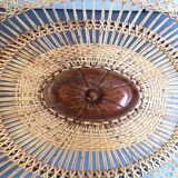 Chippendale rattan coffee table