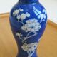 Blue ceramic vase - Sinister decor