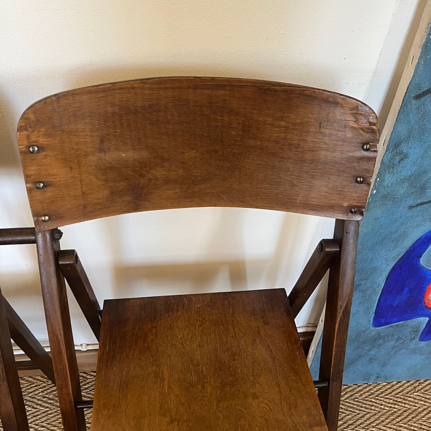 Old cinema bench circa 1940