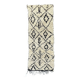 Tapis berbere couloir Beni Ouarain blanc