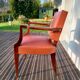 Fauteuil en cuir