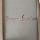 Oil on canvas Signed Stéphane Sciortino