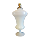 Pied de lampe opaline 1950