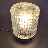 Bakelite and glass lamp from the 60s