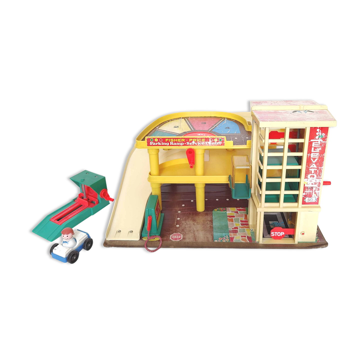 Garage parking Fisher Price 1970