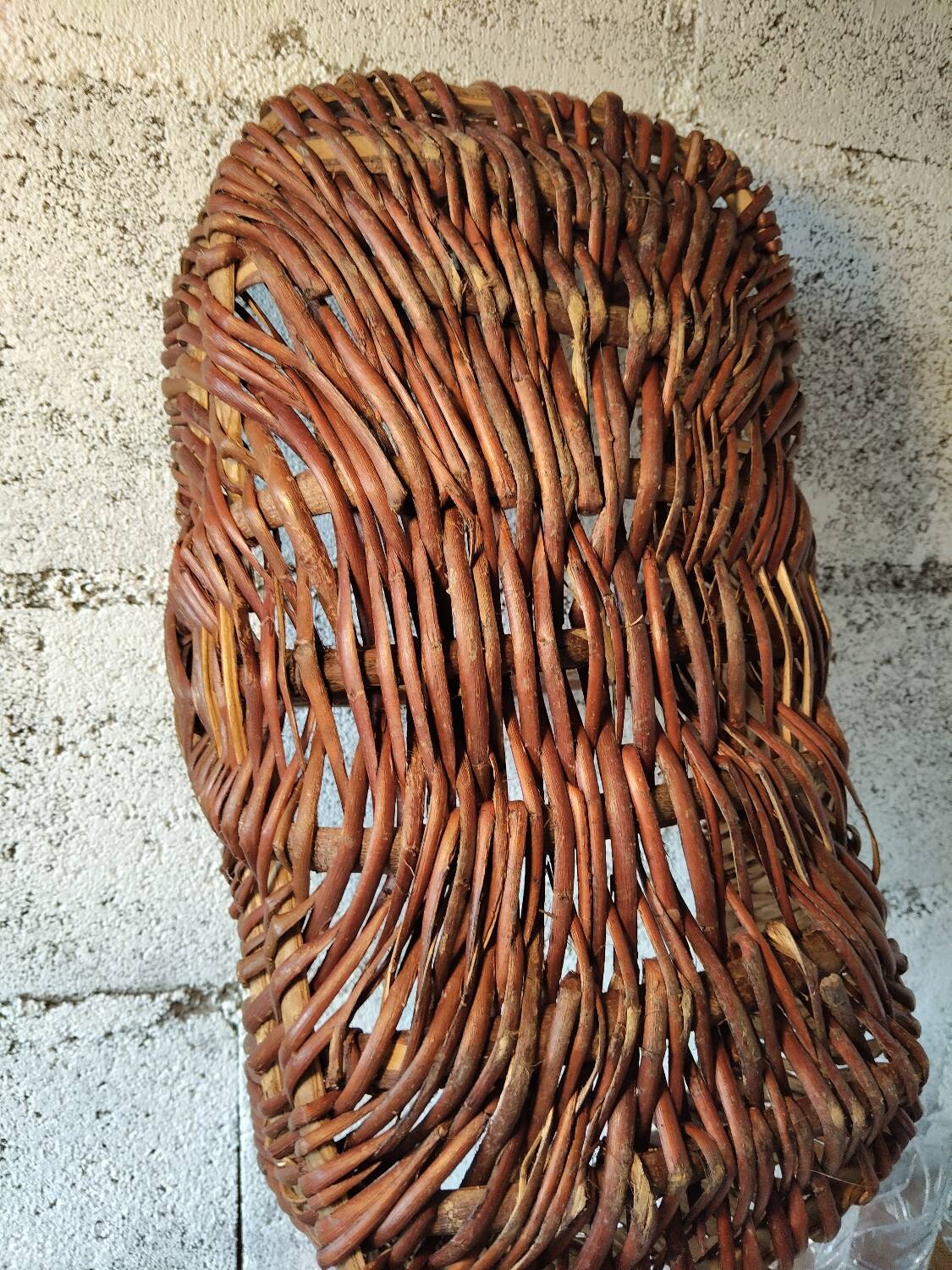 Old wicker basket – Handmade – Country house spirit