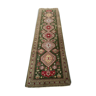 Tapis vintage caucasien couloir 80x280 cm