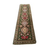 Vintage Caucasian carpet corridor 80x280 cm