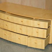 Sublime Buffet in Satin Birch by Baxter & Lee, Oak, Art Deco